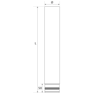 système pellets apollo pellets simple paroi émaillé - 600003 - joncoux