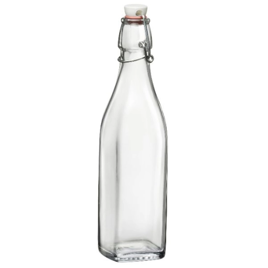 12 bouteille carrée 0.5 l - swing - bormioli