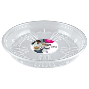 soucoupe uni d.16cm transparent - elho