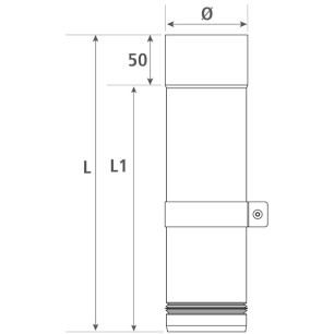 système pellets apollo pellets simple paroi émaillé - 600020 - joncoux
