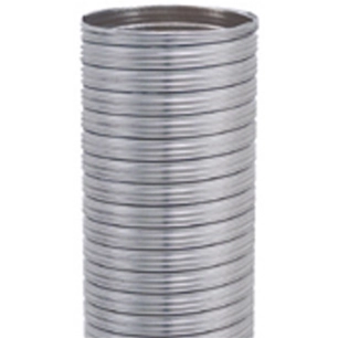 système pellets apollo pellets flexible inox lisse - 650401 - joncoux