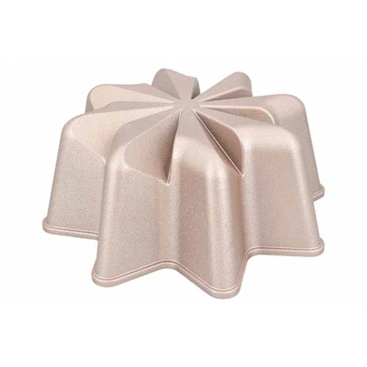 contoura étoile 24cm, aluminuim, moule à gateau - birkmann