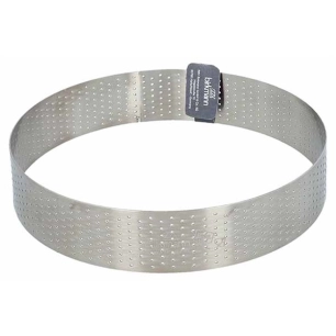 cercle de patisserie perforé 20 x h.4 cm - birkmann