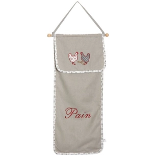 huche pain murale poule et fleur - aubry gaspard