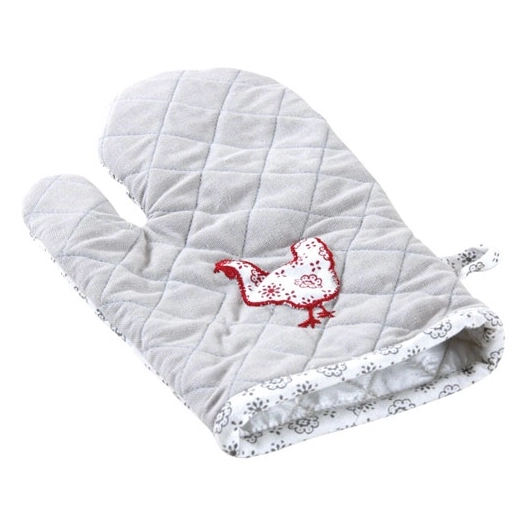 gant coton poule et fleur - aubry gaspard