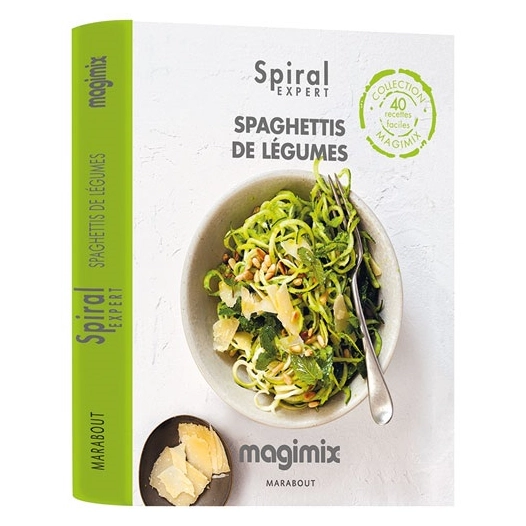 livre spaghettis de légumes - spiral expert - magimix