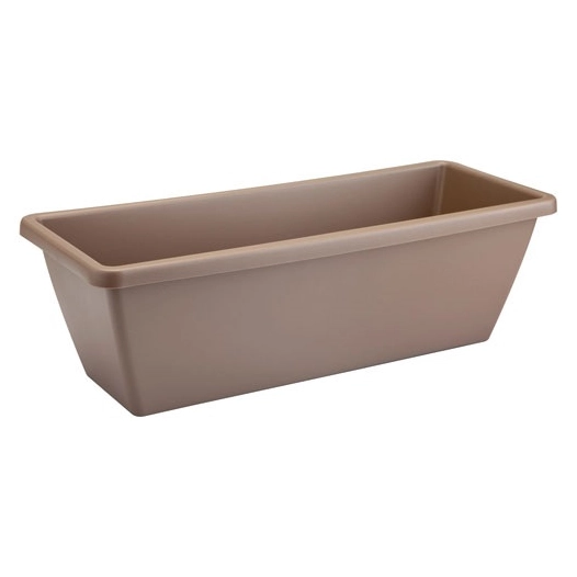 jardinière barcelona 50cm taupe - elho