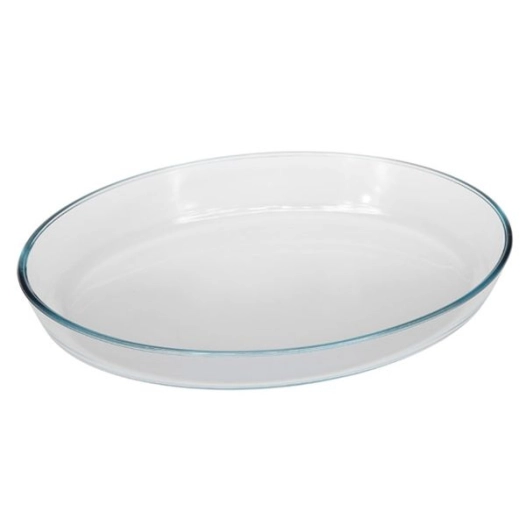 plat oval 30x21cm en verre 500° - 500° by cosy & trendy