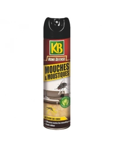 Home défense insecticide mouches & moustiques aérosol 400 ml - KB