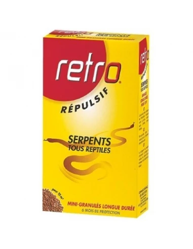 Répulsif serpents en granulés 400 g - RETRO