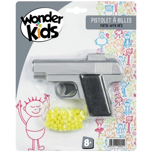 pistolet billes agent - wonderkids