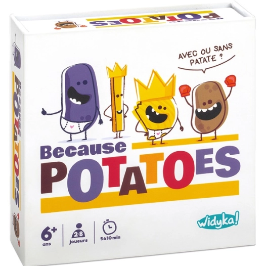 jeu de société - because potatoes - widyka