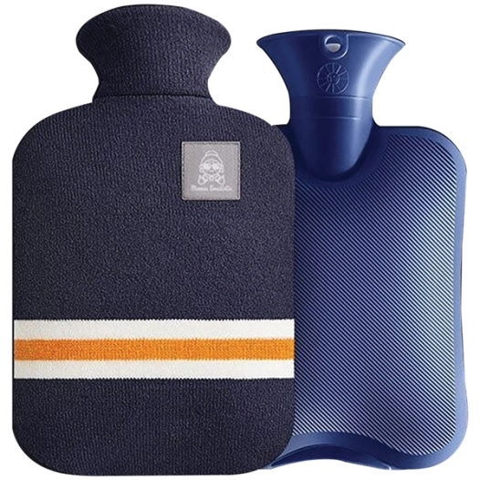 bouillotte à suzanne 1800 ml bleu nuit - mamie bouillotte