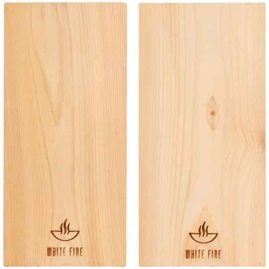 set 2 planches à fumer 30 x 14 cm - white fire