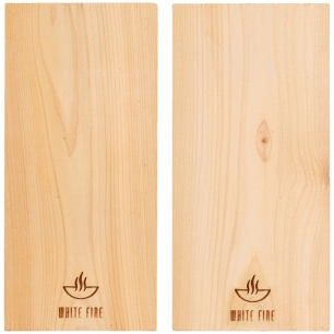 set 2 planches à fumer 30 x 14 cm - white fire