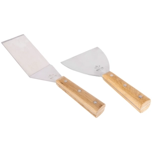 set 2 spatules - white fire