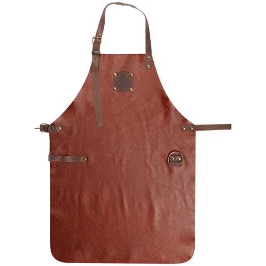 tablier 59 x 83 cm en cuir - white fire