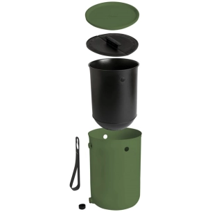 composteur 9.6 l vert - bokashi organko 2 océan - skaza