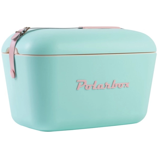 glacière 12 l vert pastel - vintage - polarbox
