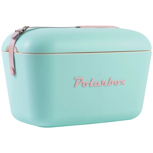 glacière 20 l vert pastel - vintage - polarbox