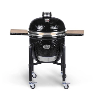 kamado monolith ø 72 cm - lechef pro série 2.0 + chariot - m121030b - monolith