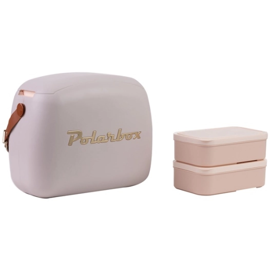 glacière / lunch box 6 l pearl gold - urban style - polarbox