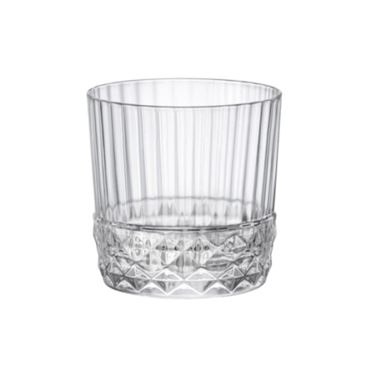 america '20s verre rocks 30 cl set de 6 - bormioli rocco