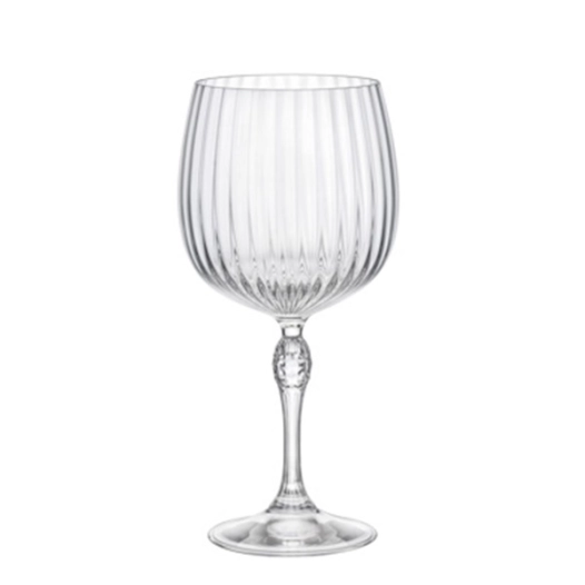 america '20s verre gin 74 cl set de 4 - bormioli rocco
