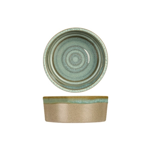 6 basalt océan green coupelle 10 x h 3,7 cm - crafts by cosy & trendy