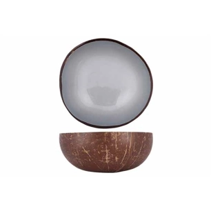 6 cocosbowl peinture gris bleu métallique 14 cm - noya