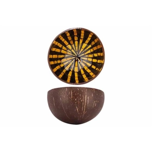cocosbowl etoile mosaique jaune 14 cm - noya