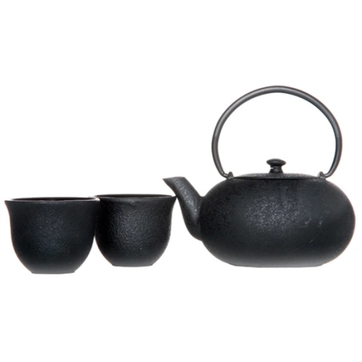 set theiere 0.55l fuku black 2 tasses - cosy & trendy