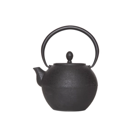 theiere fonte 1,25l akita black - cosy & trendy