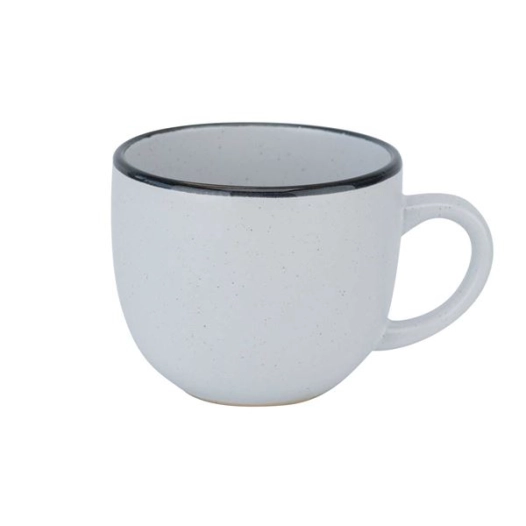 6 speckle white tasse 24cl 8,5xh7,1cm - cosy & trendy
