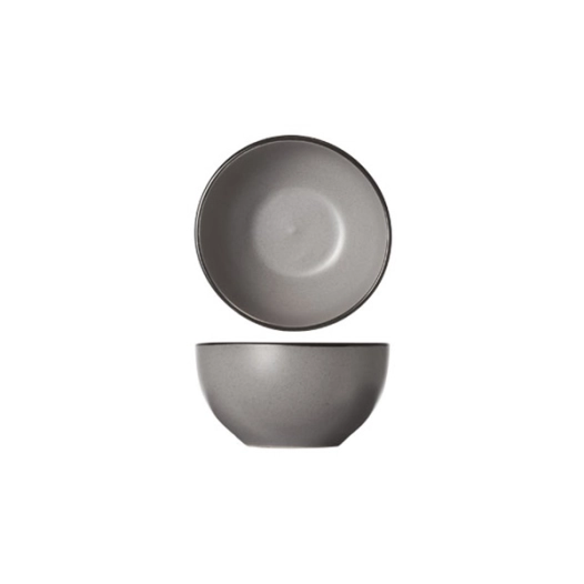 6 speckle grey bol 14xh7.2cm - cosy & trendy