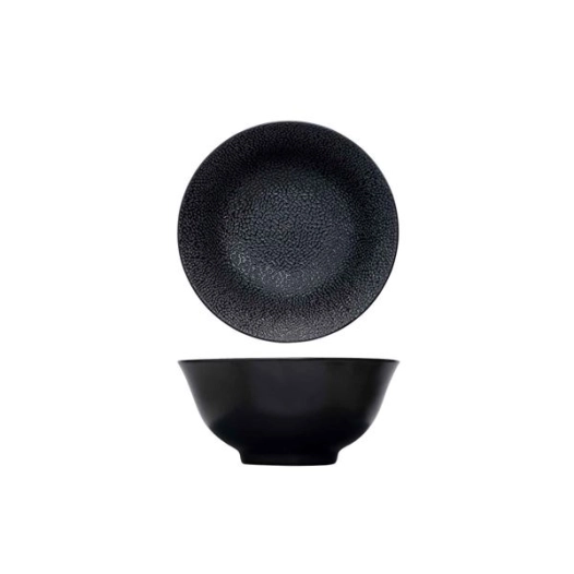 12 candy black bol 15,5xh7,5cm - cosy & trendy