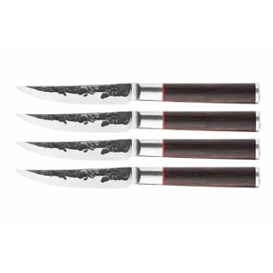 sebra couteau steak set4 - forged
