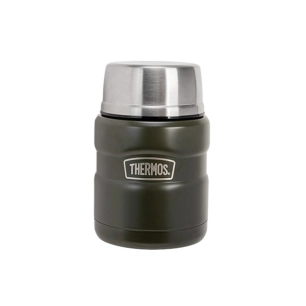 king porte army green 470ml - thermos