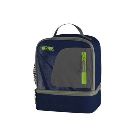 6 radiance dual compartment lunch kit bleu - thermos