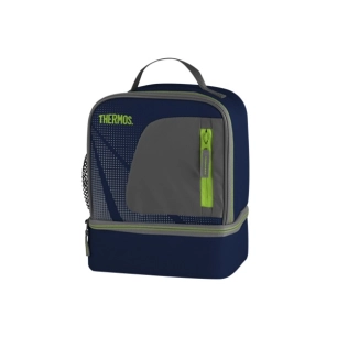 6 radiance dual compartment lunch kit bleu - thermos