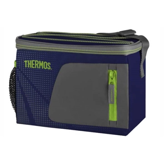 radiance sac isotherme bleu 3.5l 23x14xh16cm - 6can - 2h froid - thermos