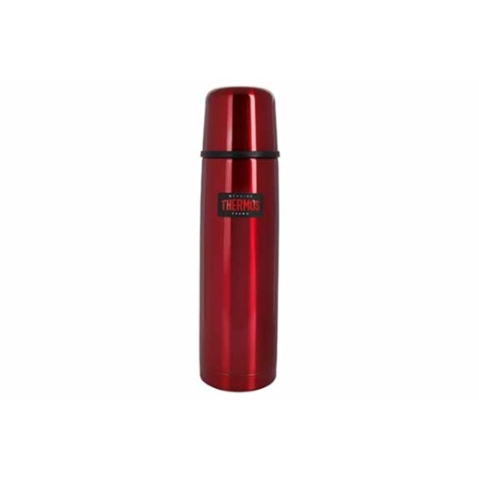 fbb light/compact bouteille 0,75l rouge bouchon visser verser d7xh28cm - thermos