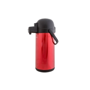 pichet a pompe rouge 1,9l bouton poussoir - thermos