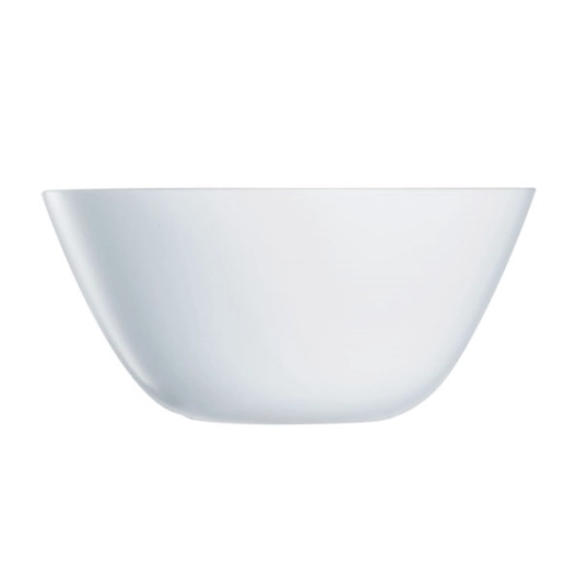12 zelie saladier 24cm verre blanc - luminarc