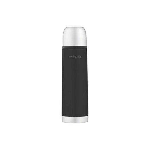 soft touch bouteille isotherme 0.5l noir - thermos
