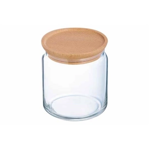 pure jar boite a provision 750 ml + cv bois - luminarc