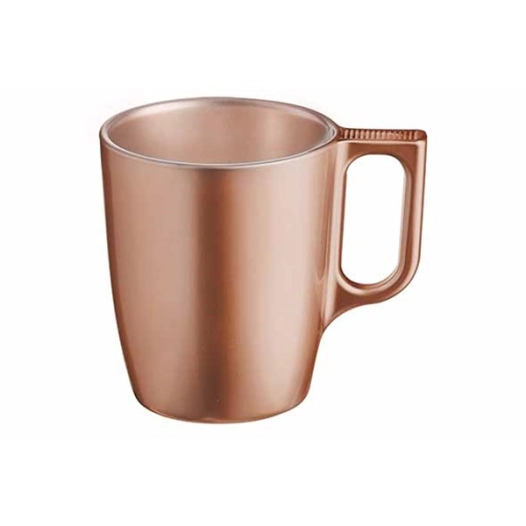 6 flashy latte mug 25cl - luminarc