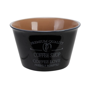 6 desayuno bol 50cl noir - cosy & trendy