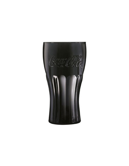 24 coca cola mirror gobelet 37cl noir - luminarc