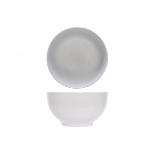 6 budget bol porcelaine 14,5cm blanc - white fire